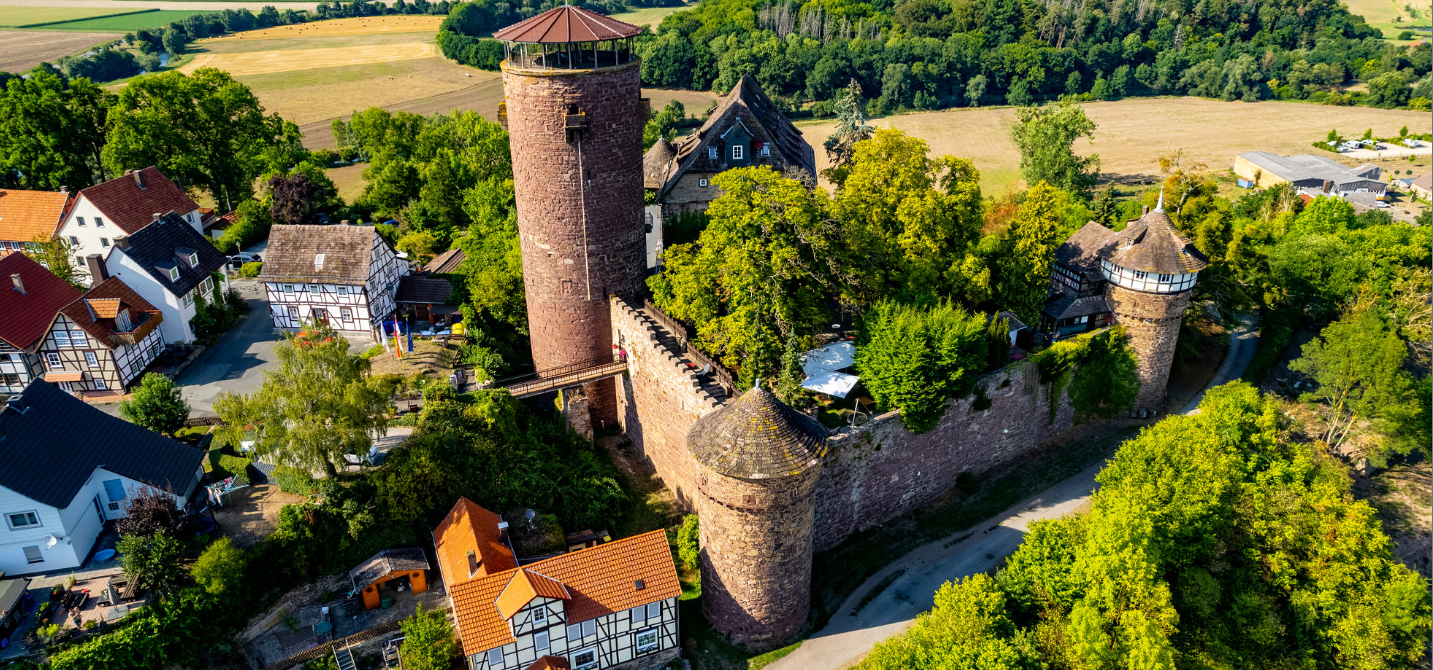 Rapunzel Märchen Route Fahrrad