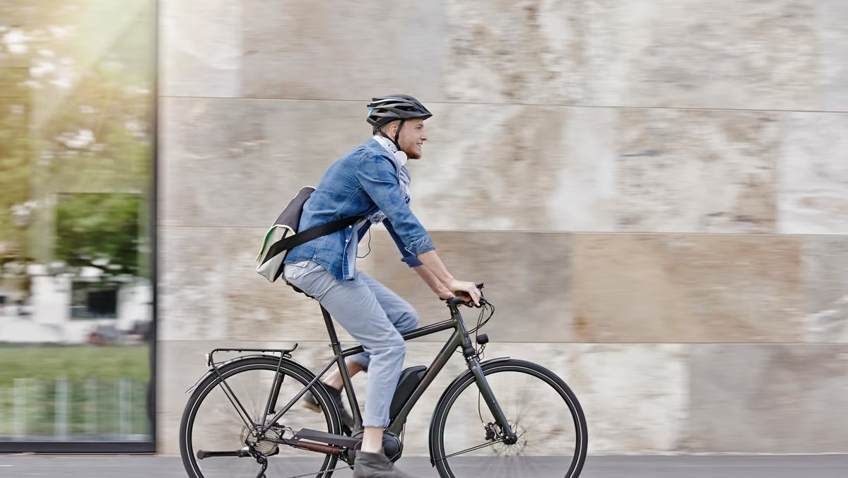 Modernes Elektrofahrrad