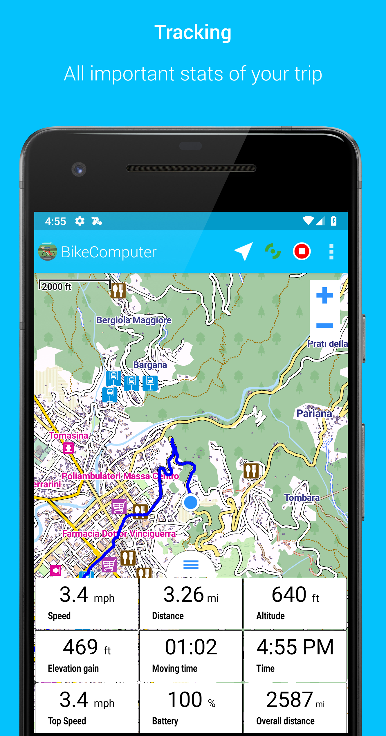 BikeComputer App