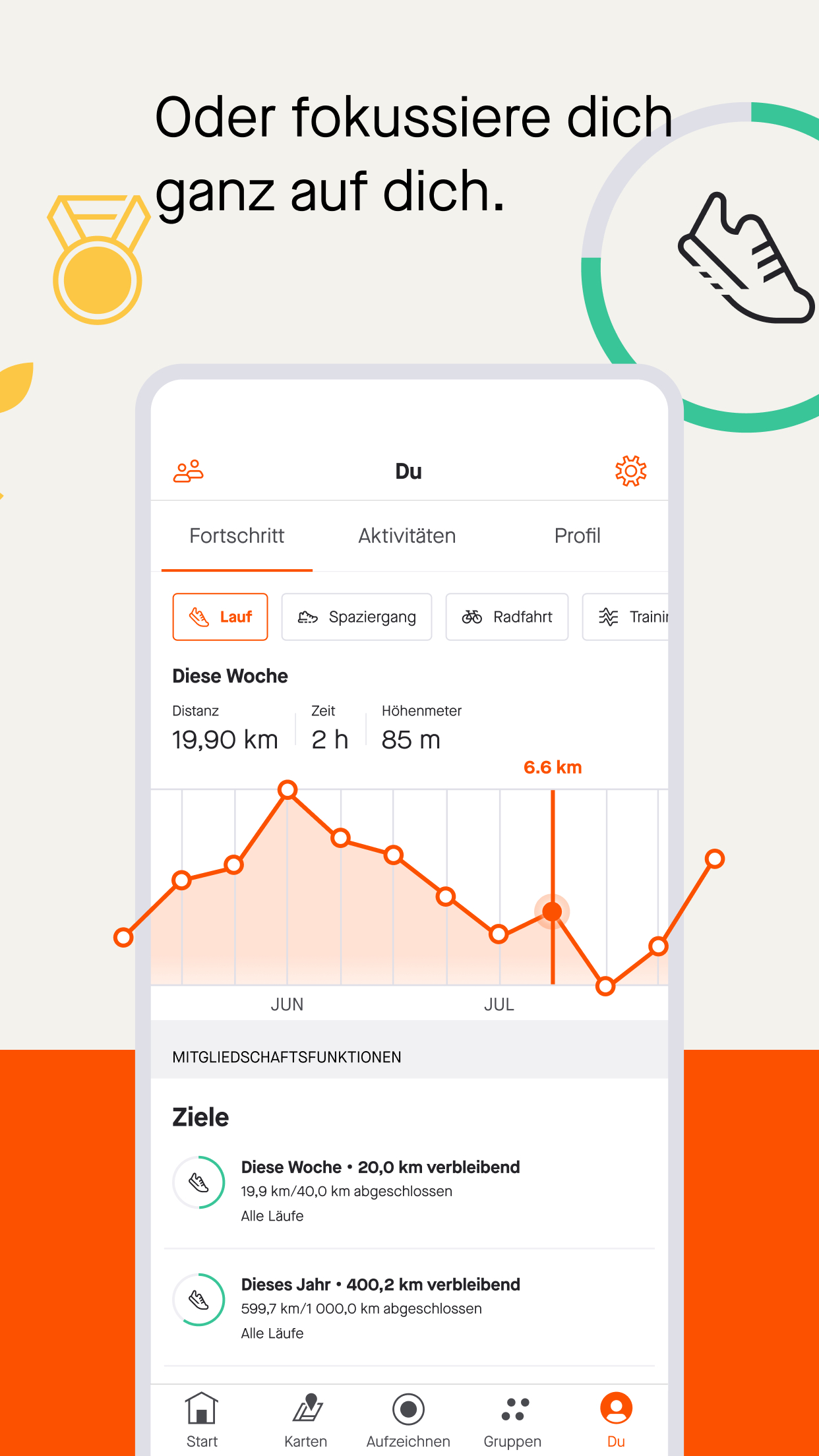 Strava fitness e-bike app